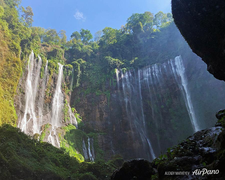 Tumpak Sewu Waterfall, Indonesia, © AirPano 