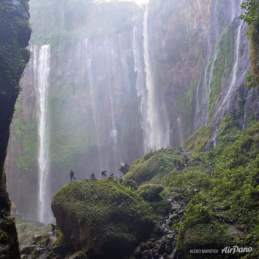 Tumpak Sewu Waterfall, Indonesia, © AirPano 