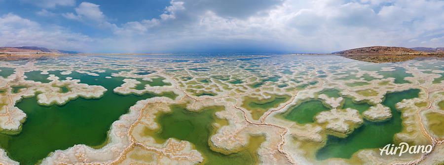 Dead Sea, Ein Bokek, Israel, © AirPano 