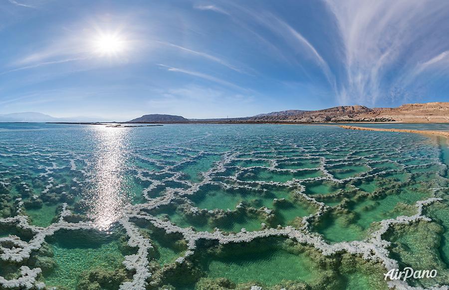 Dead Sea, Ein Bokek, Israel, © AirPano 