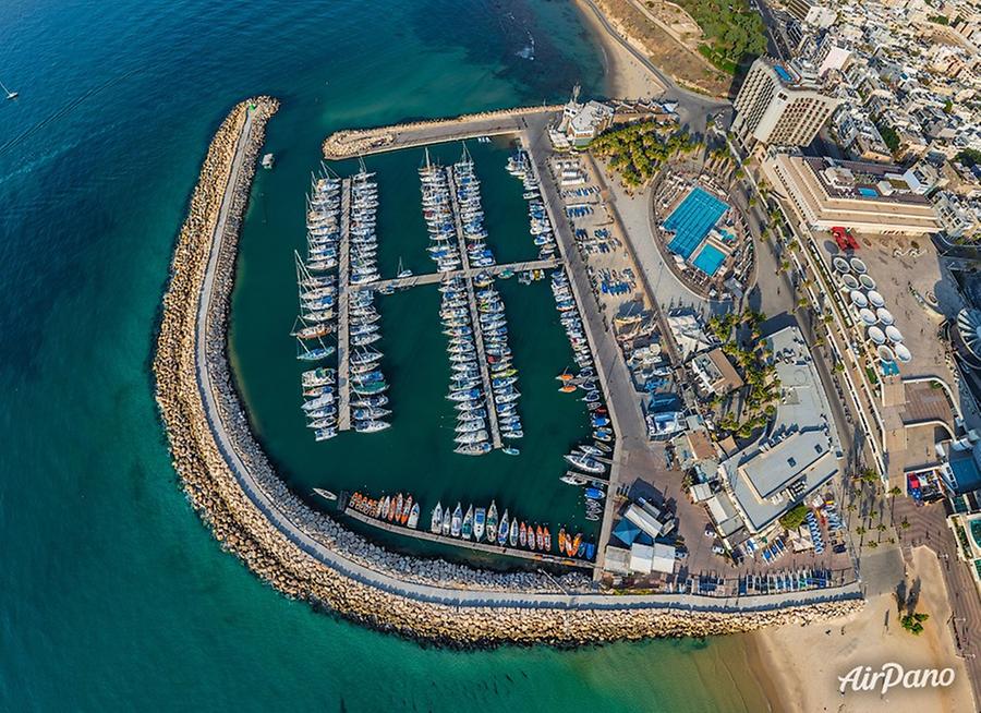 Tel Aviv Marina, © AirPano 