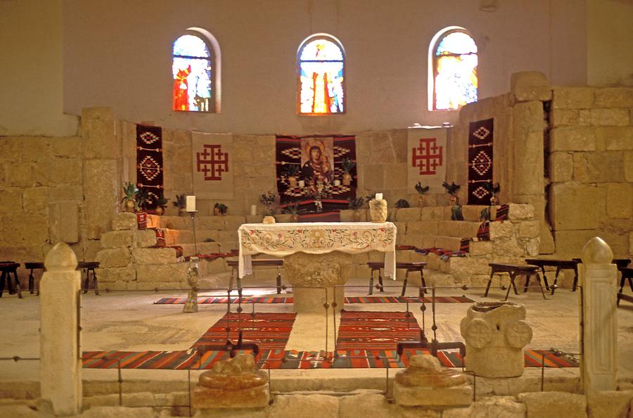 Chapel at Mount Nebo inside