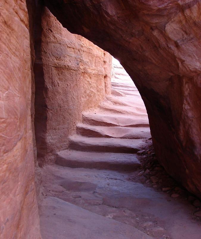 Staircase in Petra