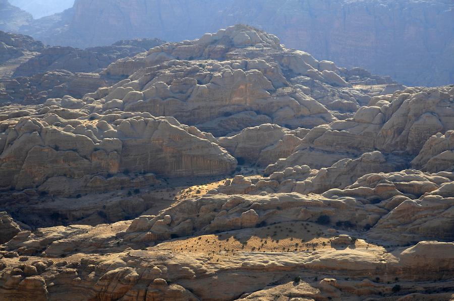 Mountain landscape at Petra