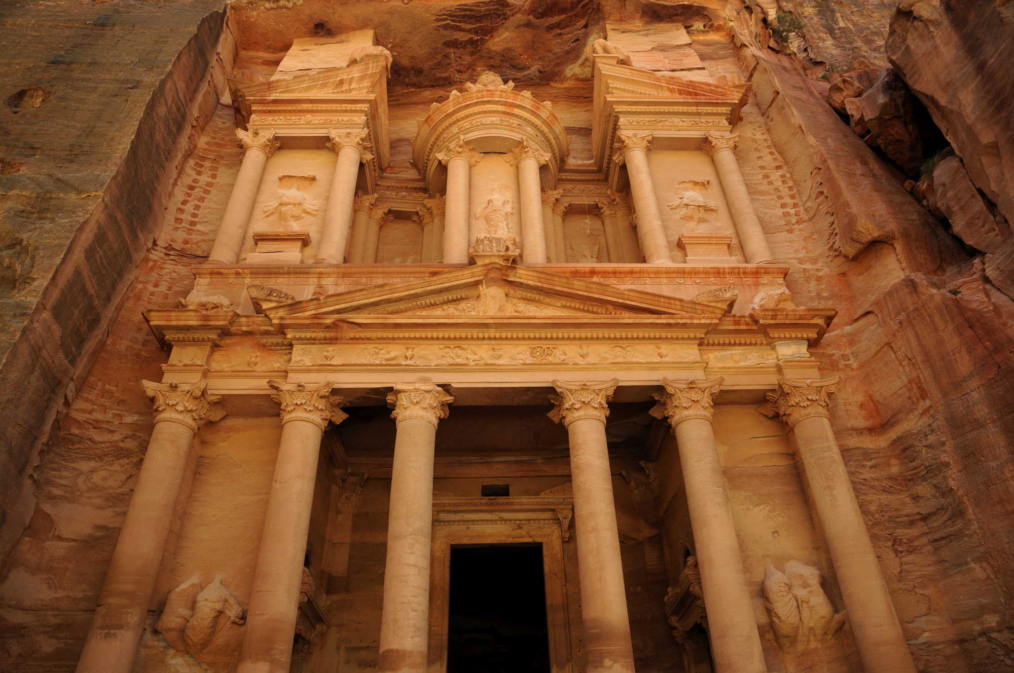 Treasury 3 Petra Pictures Jordan In Global Geography