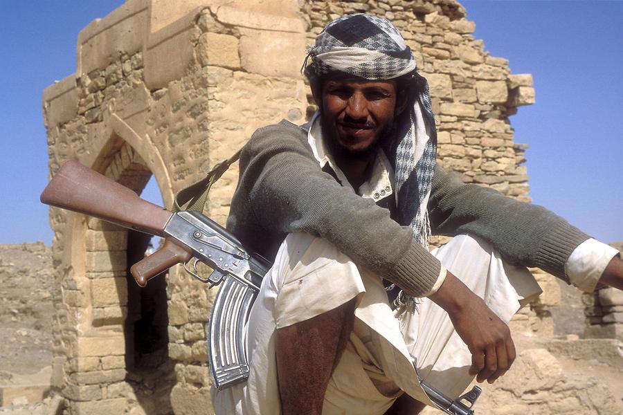 Bedouin warrior