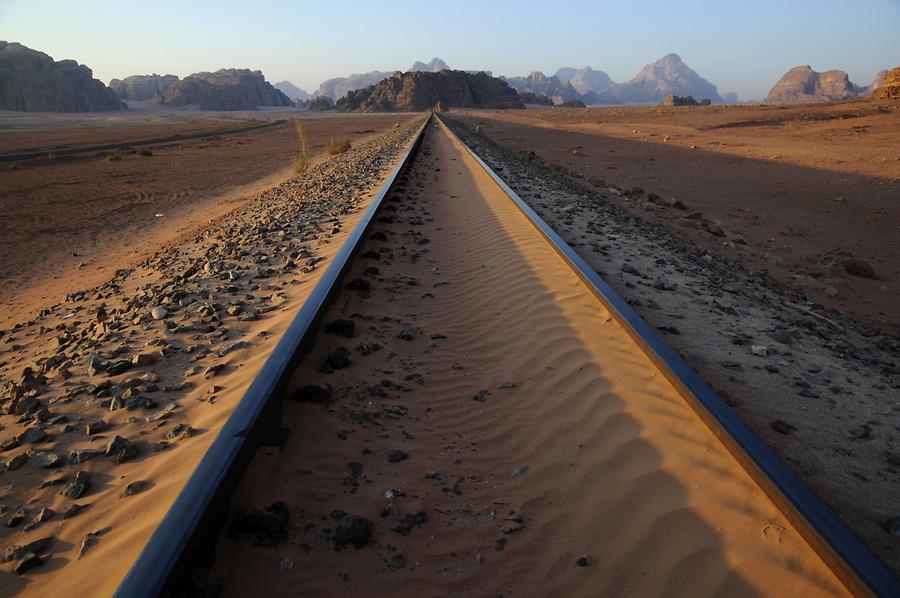 Rails at Wadi Rum