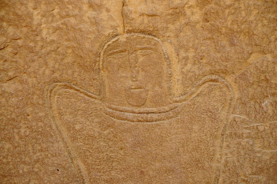 Rock carvings Wadi Rum