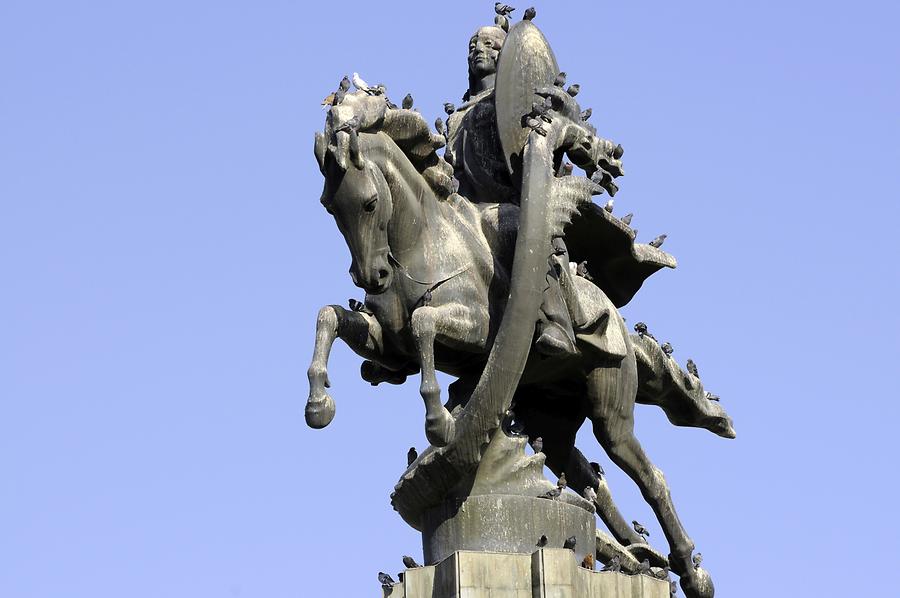 Bishkek - Equestrian Monument