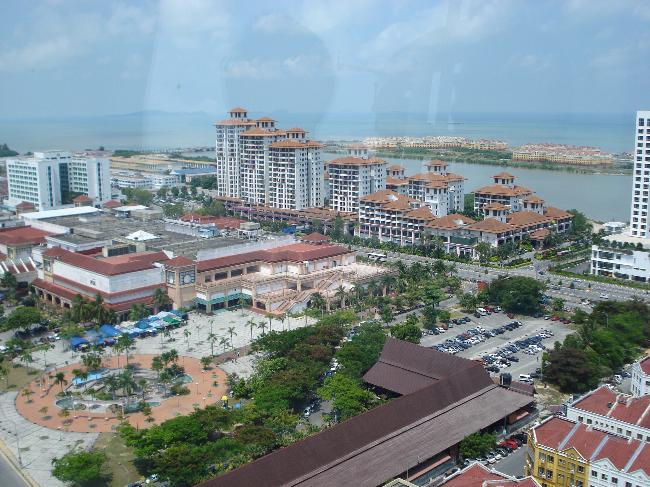 Modern part of Malacca Town