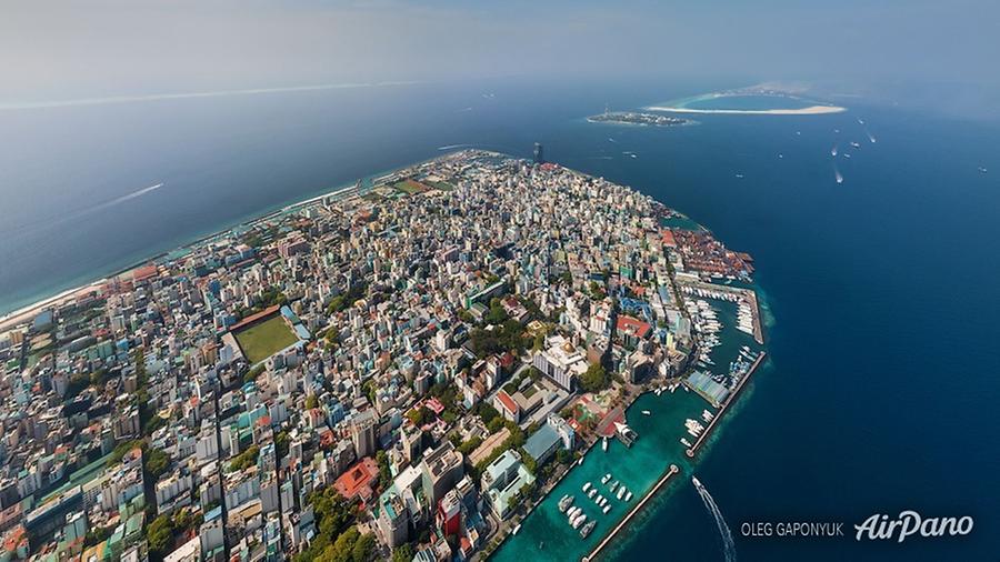 Malé, Maldives, © AirPano 