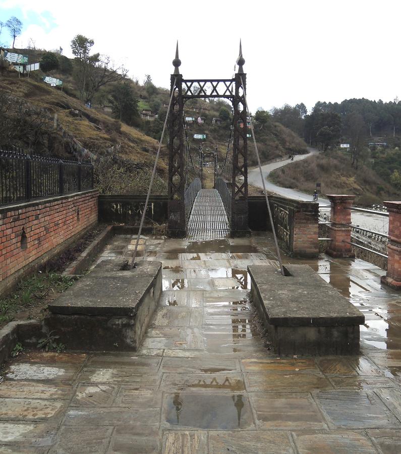 Bagmati Chovar Canyon suspension bridge