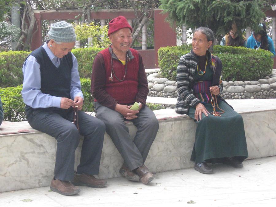 Svayambunat Tibetan Pilgrim