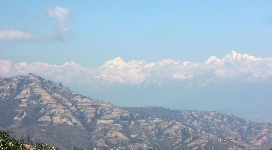 Dhulikhel Himalaya mountain range