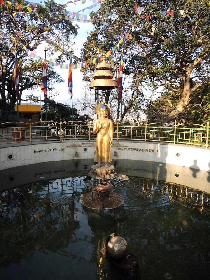 Svayambhunath fountain