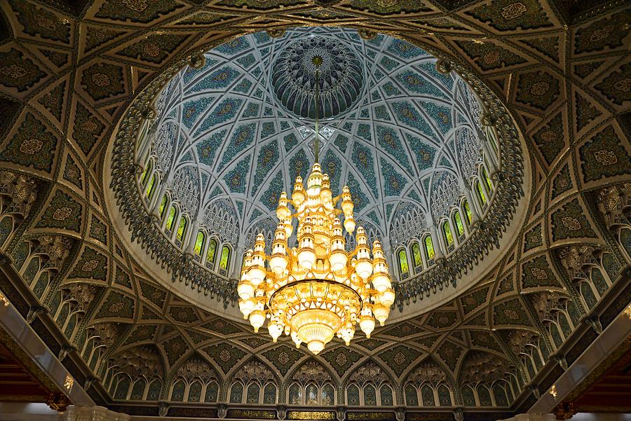 Sultan Qaboos Grand Mosque - Inside