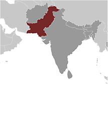 Pakistan in South Asia