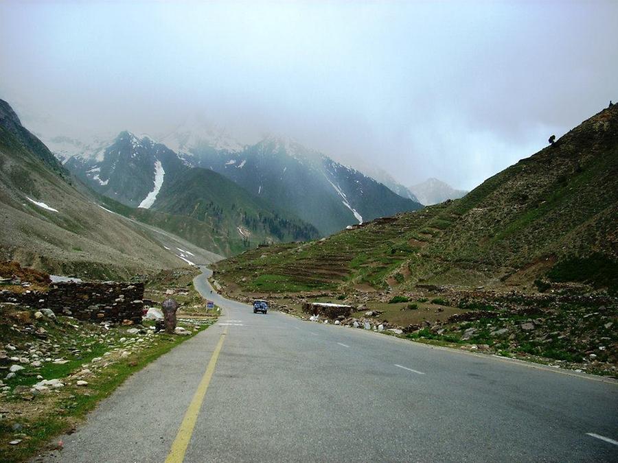 Roadway towards Naran