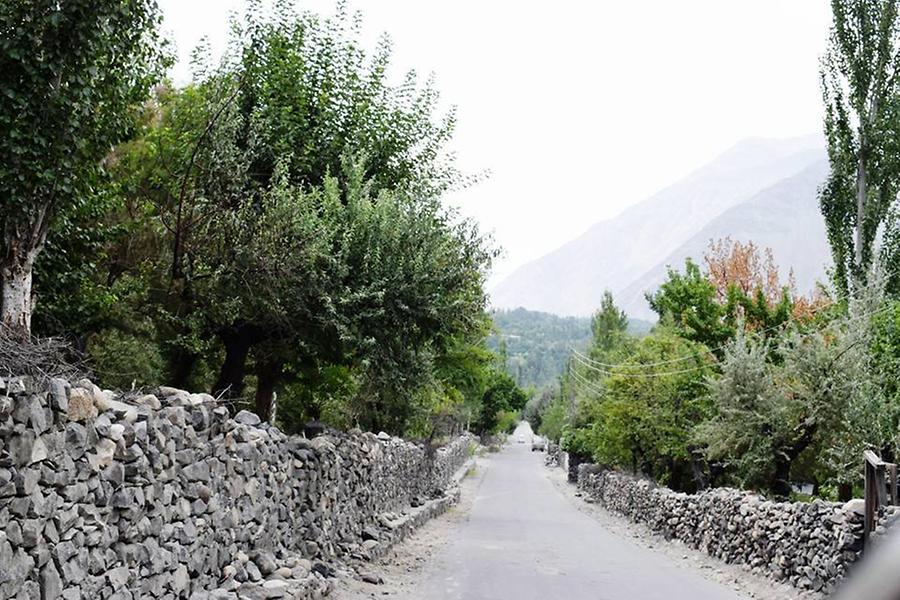 Streets in Hunza