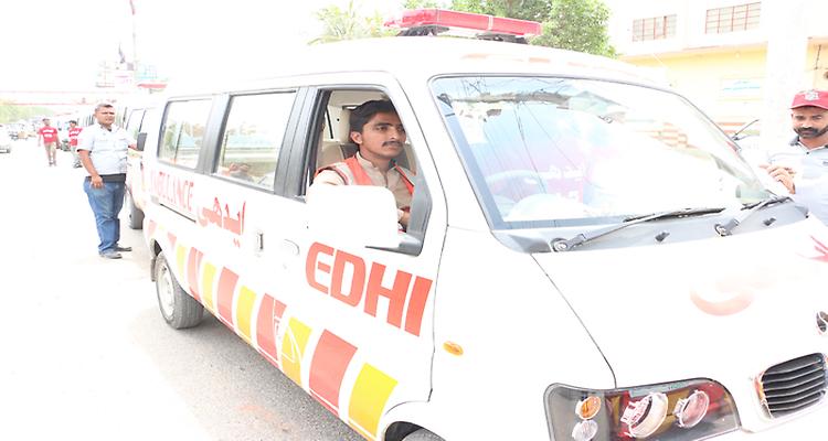 Edhi Ambulance Service width