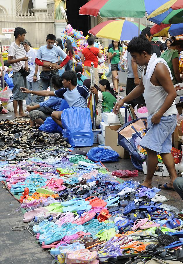 Street market Manila
