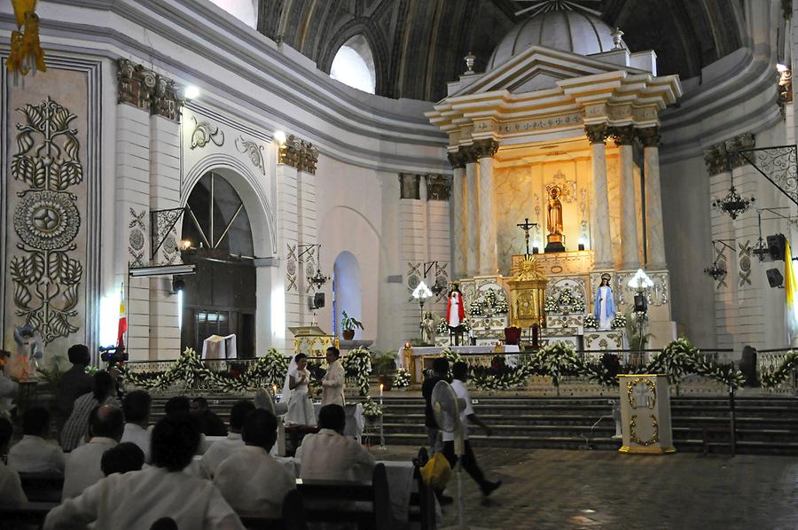 Inside the basilica St. Martin Taal