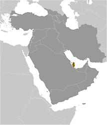 Qatar in Middle East