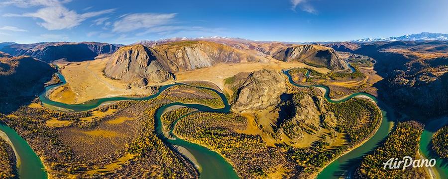Chuya River Valley. Chuya Highway (Chuysky Trakt), © AirPano 