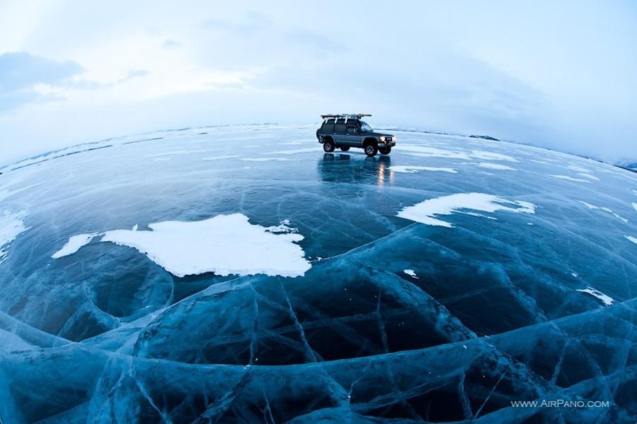 On the ice, © AirPano 