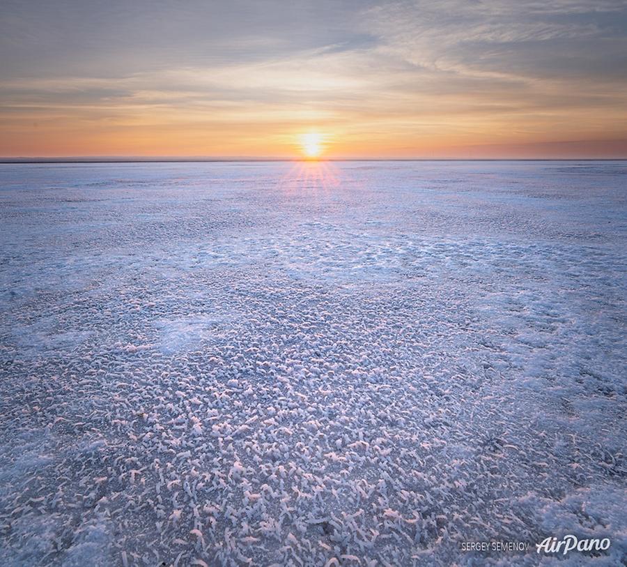 Salt in the lake, © AirPano 