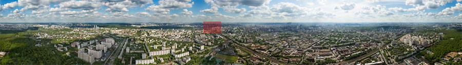 Gigapanorama of Moscow from the Ostankino Tower, © AirPano 