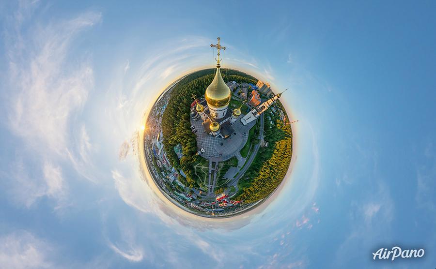 Church of the Resurrection. Khanty-Mansiysk, Russia, © AirPano 
