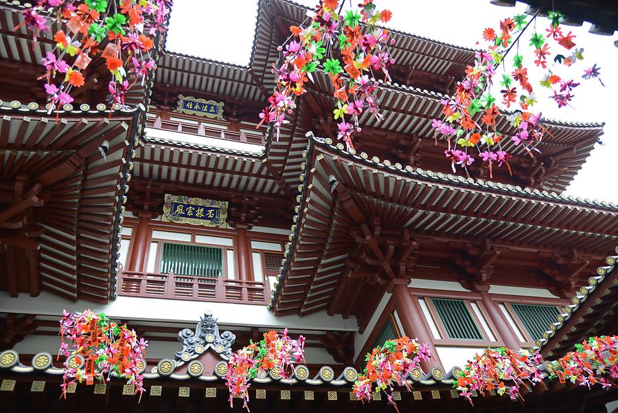 Chinatown - Buddha Tooth Relic Temple and Museum