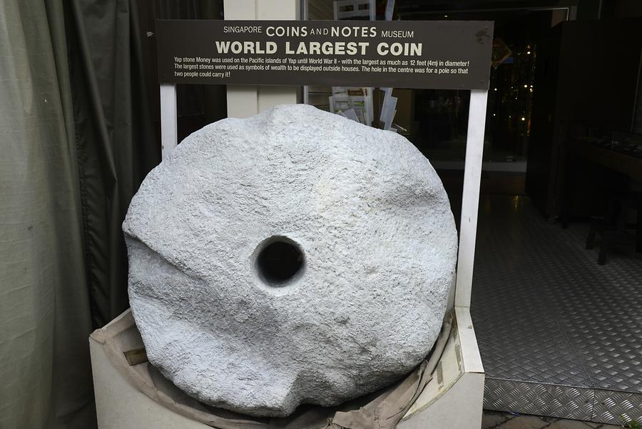 Chinatown - Coins and Notes Museum; World Largest Coin