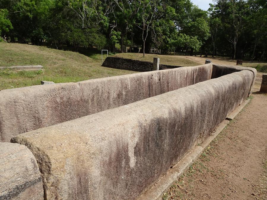 Anuradhapura - Ruins; 'Bath Tub