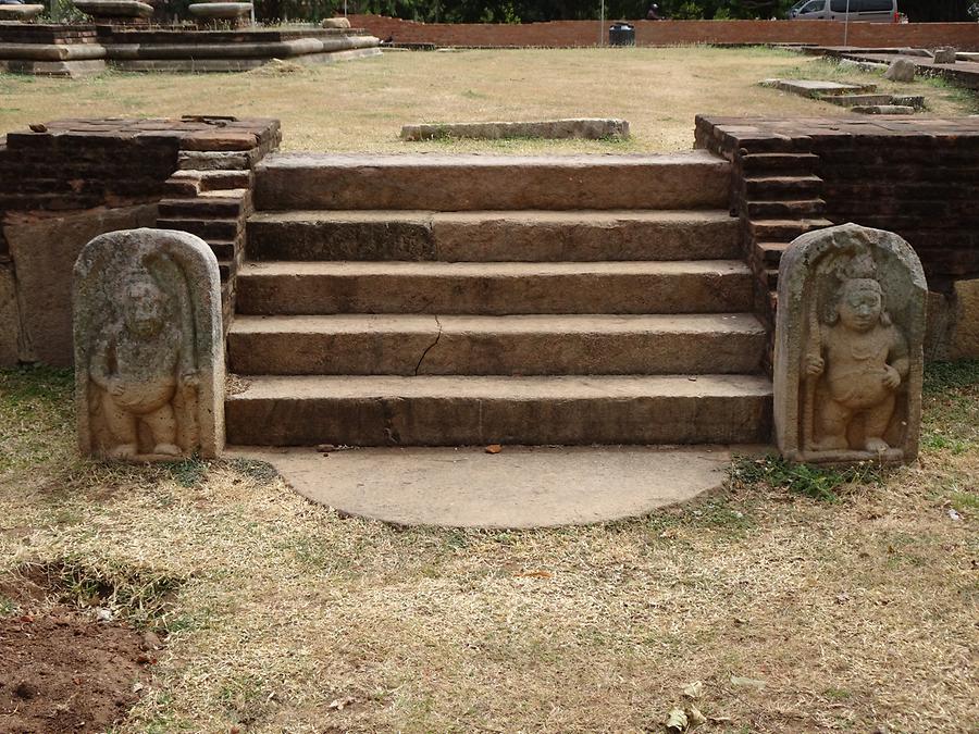 Anuradhapura - Ruins; Guard Stones