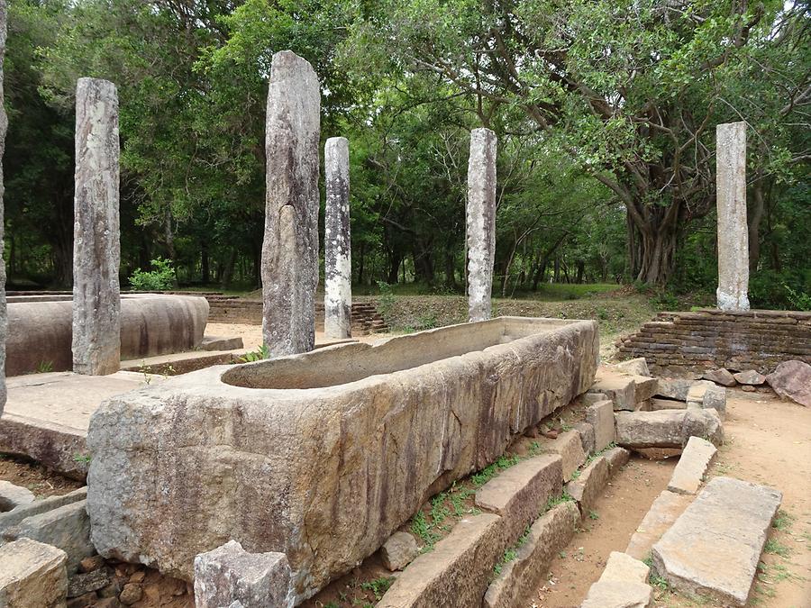 Anuradhapura - Ruins; Main Refectory