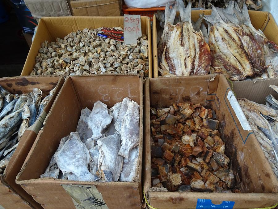 Bandarawela - Central Market; Dried Fish