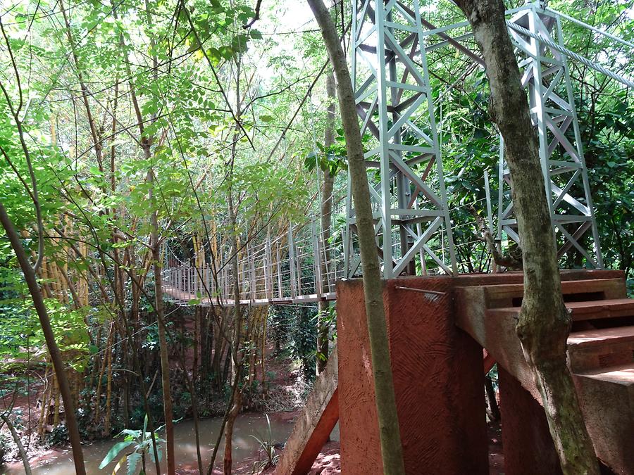 Near Matale - Herb Garden; Pendant Bridge
