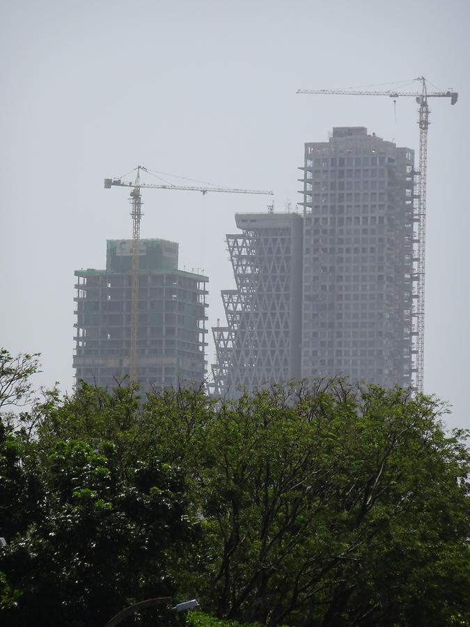 Skyscrapers under Construction