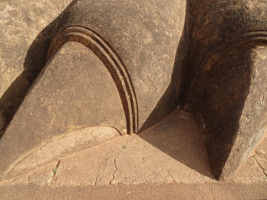 Sigiriya - Rock Fortress; Lion's Paw