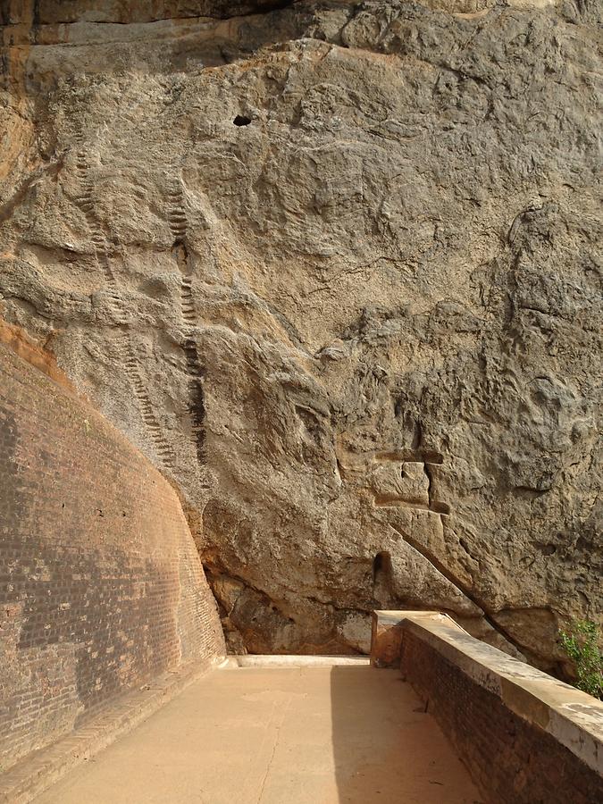 Sigiriya - Rock Fortress; Terrace