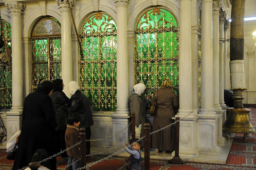 Tomb in the Umayyad Mosque