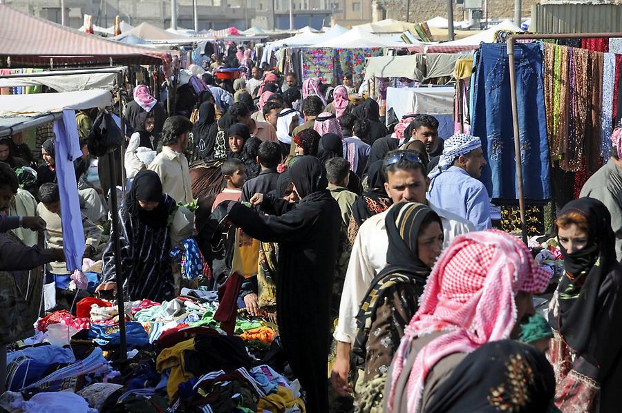 Bedouin textile market