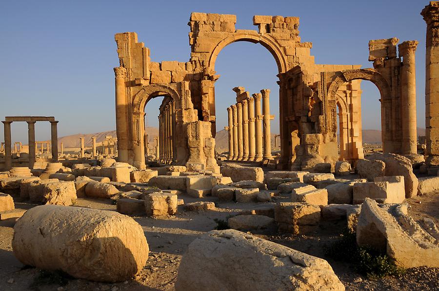 Monumental arch at Palmyra