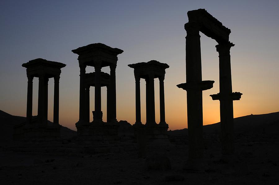 Sunset at Palmyra