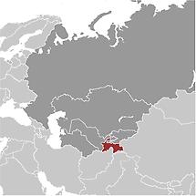 Tajikistan in Central Asia