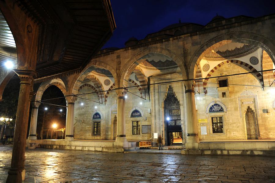 Bayezid Mosque at Night