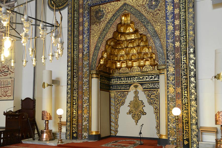 Bursa - Grand Mosque (Ulu Cami); Mihrab