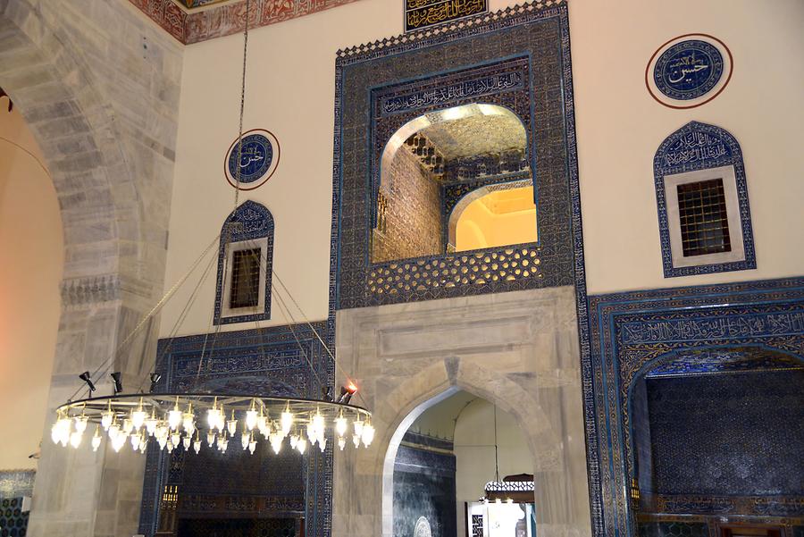 Bursa - Green Mosque; Inside